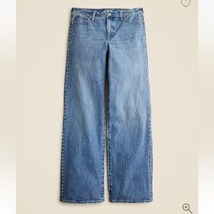 J. Crew Studded Lower Rise Jean